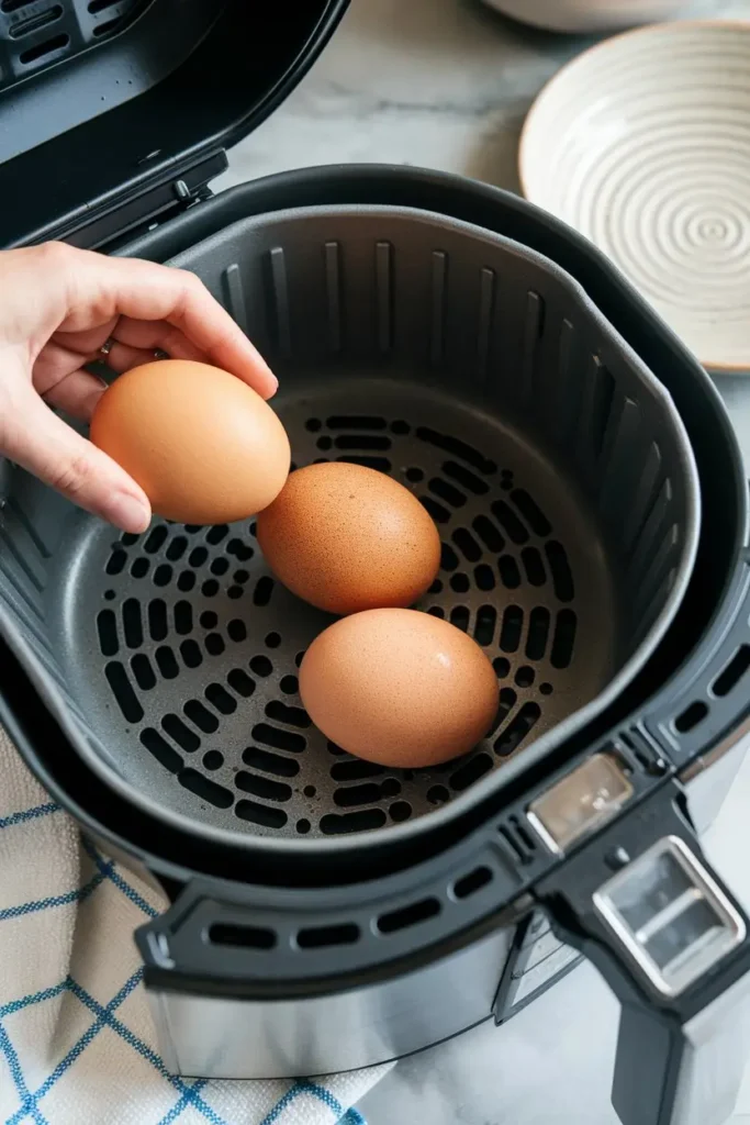 Air Fryer Soft Boiled Eggs