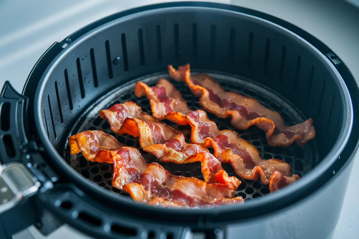 Air Fryer Turkey Bacon