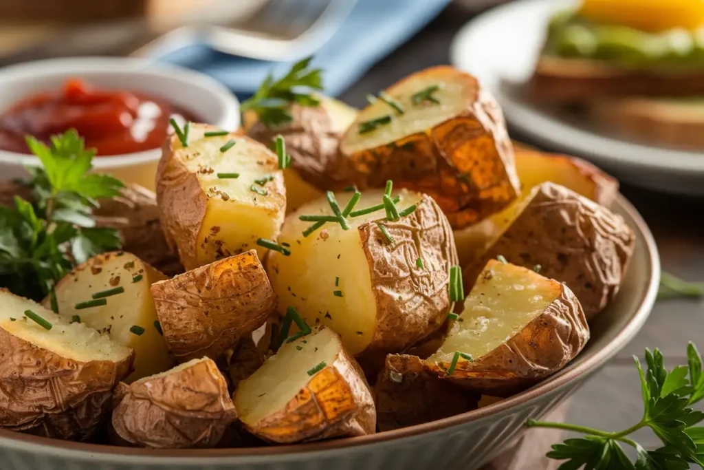 air fryer breakfast potatoes