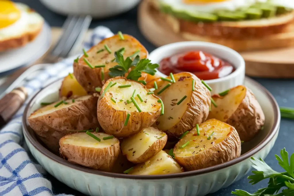 air fryer breakfast potatoes