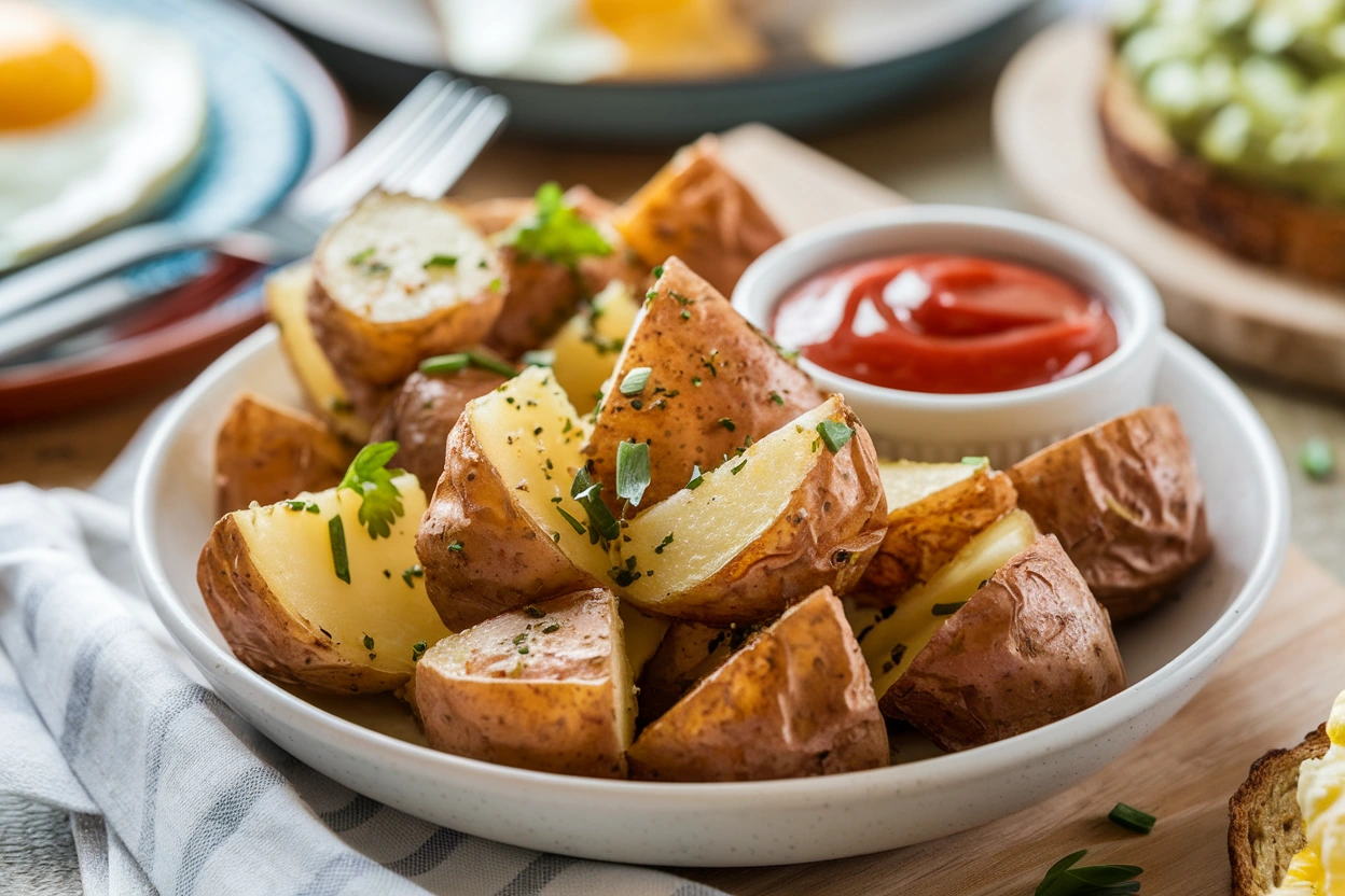 air fryer breakfast potatoes