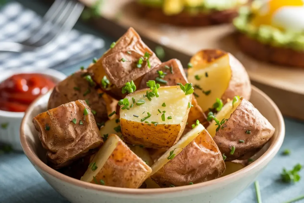 air fryer breakfast potatoes