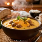 Cheesy Hamburger Potato Soup