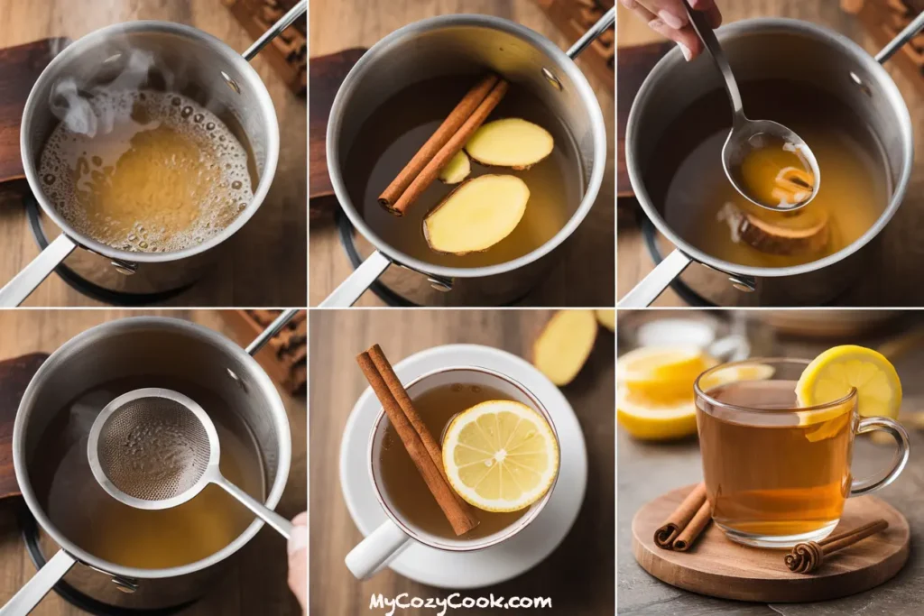 Cinnamon Sore Throat Tea