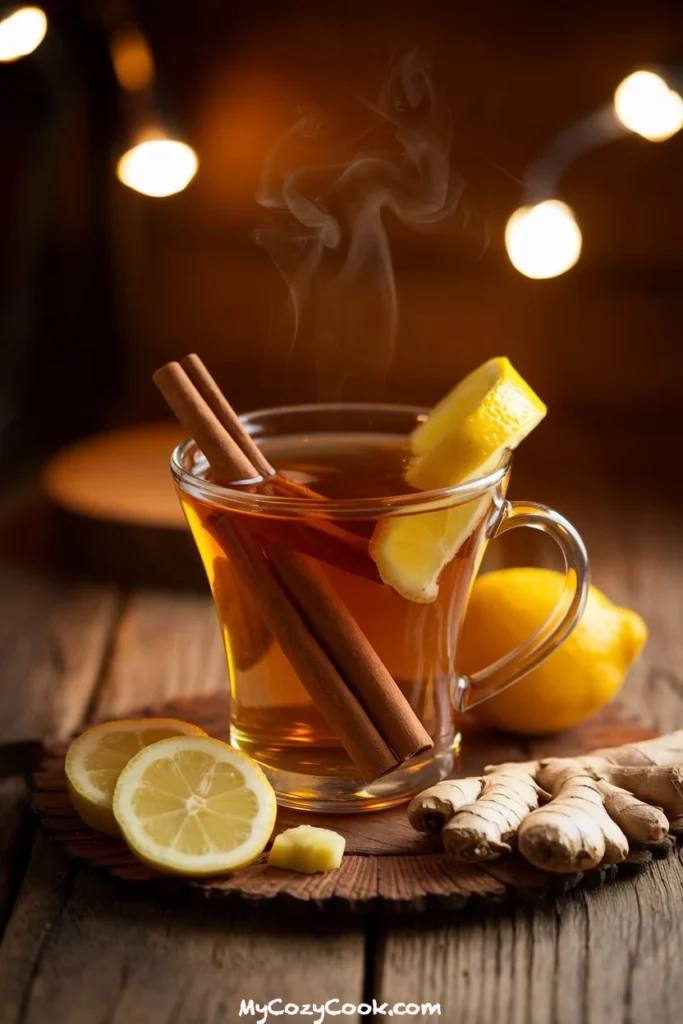 Cinnamon Sore Throat Tea