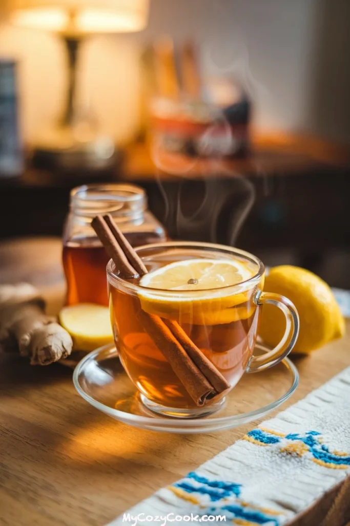 Cinnamon Sore Throat Tea