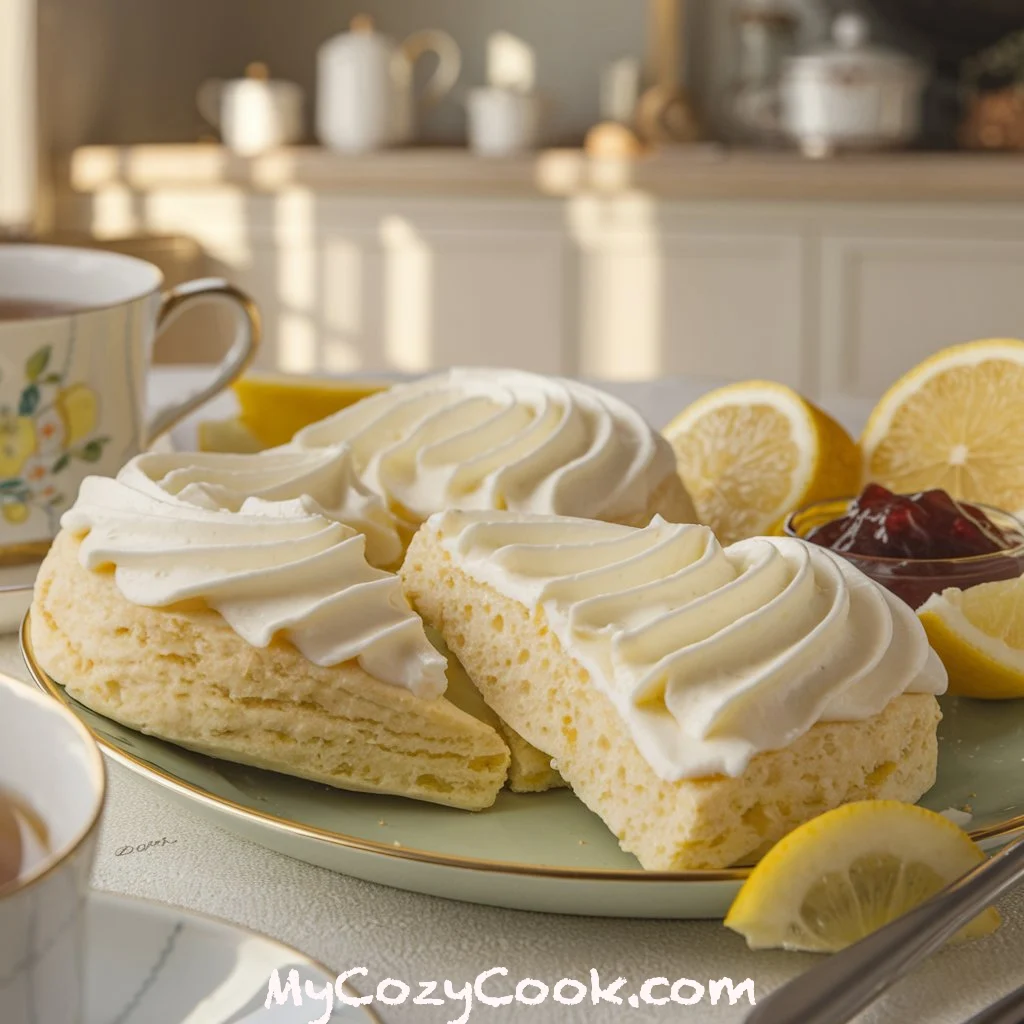 Lemon Cream Scones