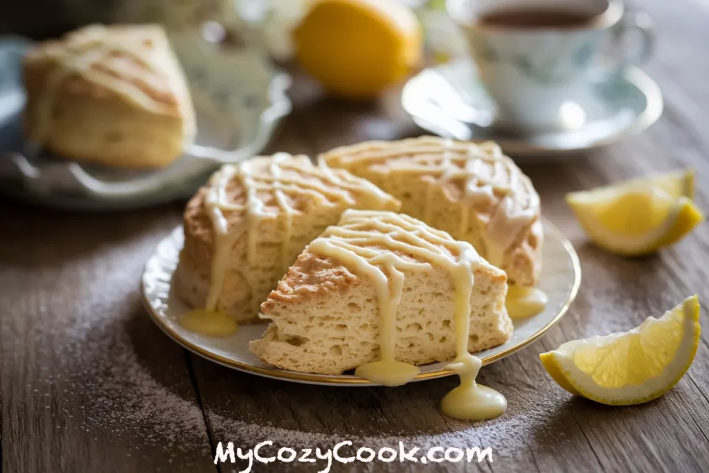 Lemon Cream Scones