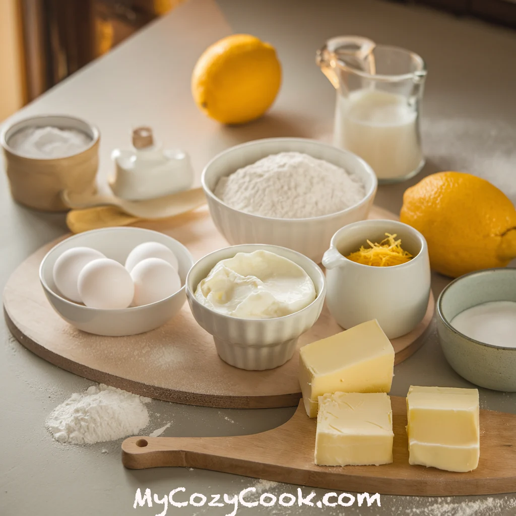 Lemon Cream Scones