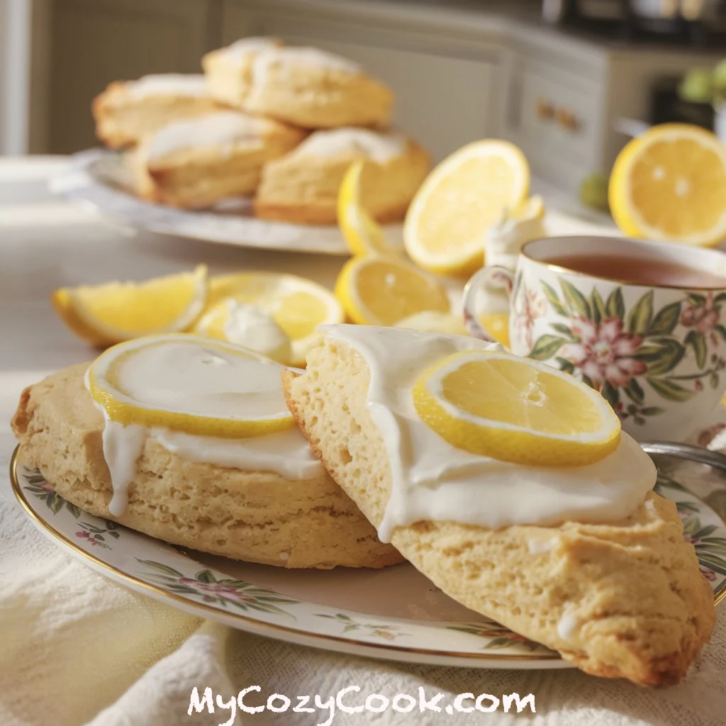 Lemon Cream Scones