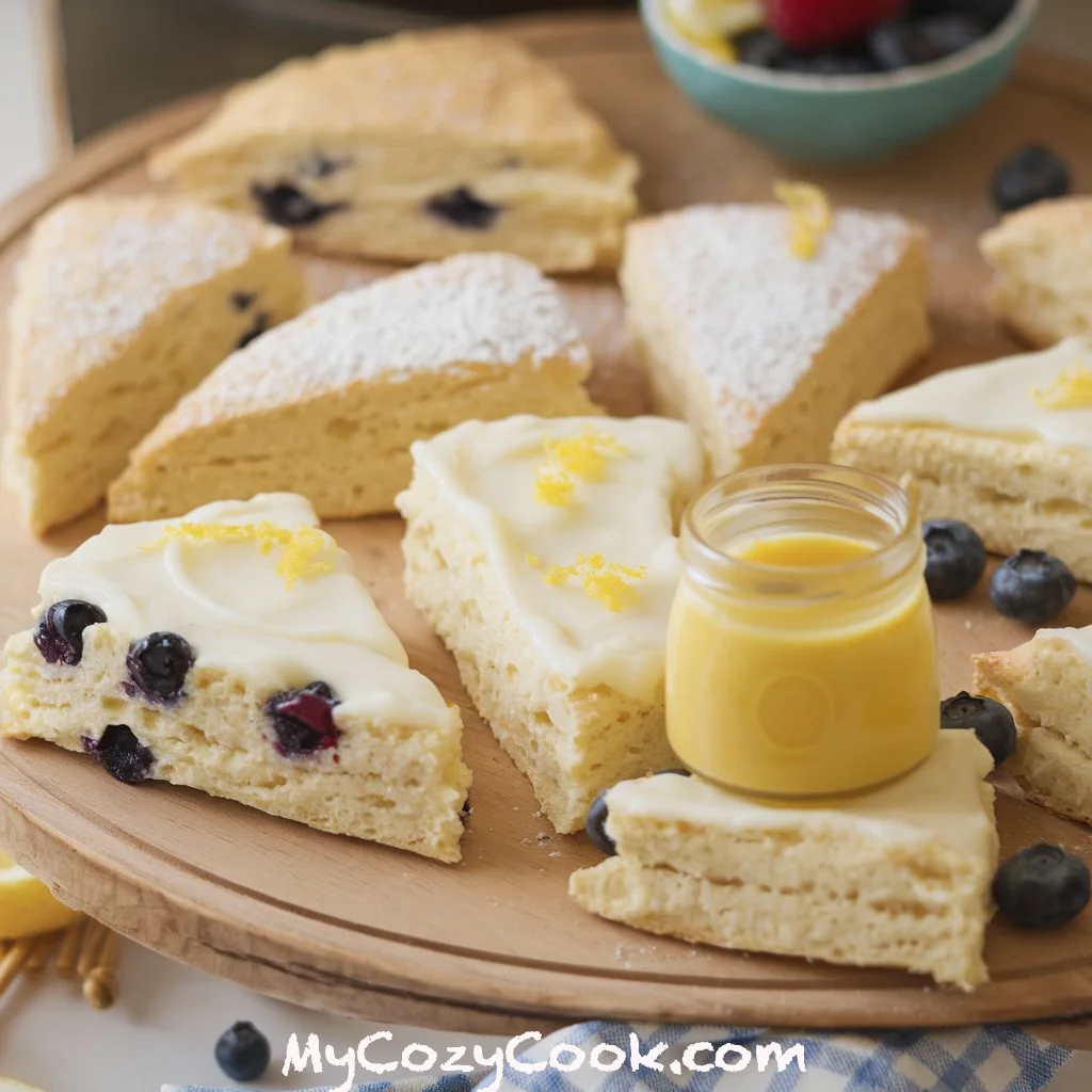 Lemon Cream Scones