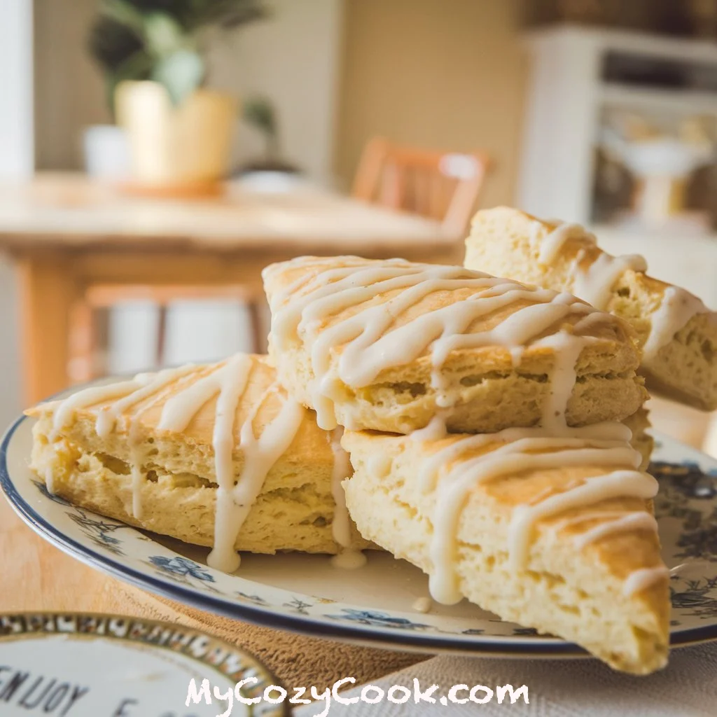 Lemon Cream Scones