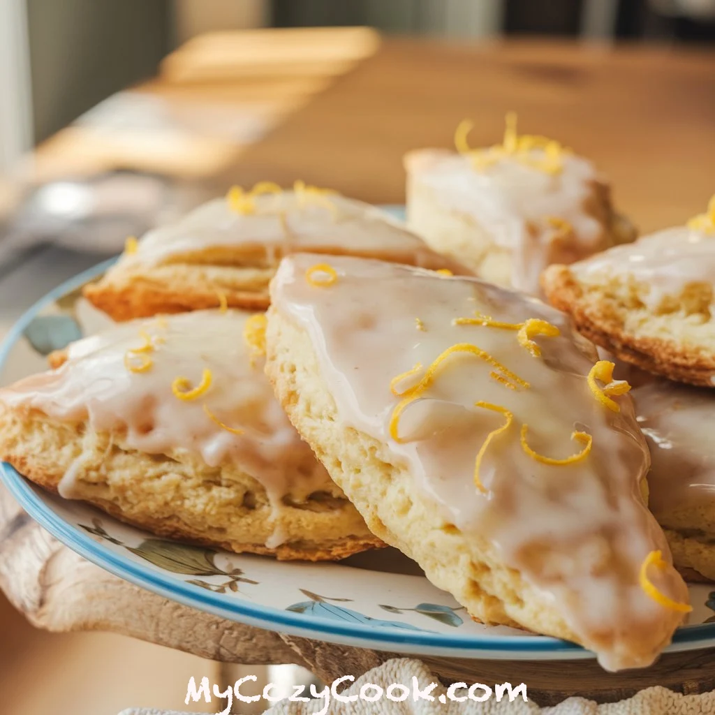 Lemon Cream Scones