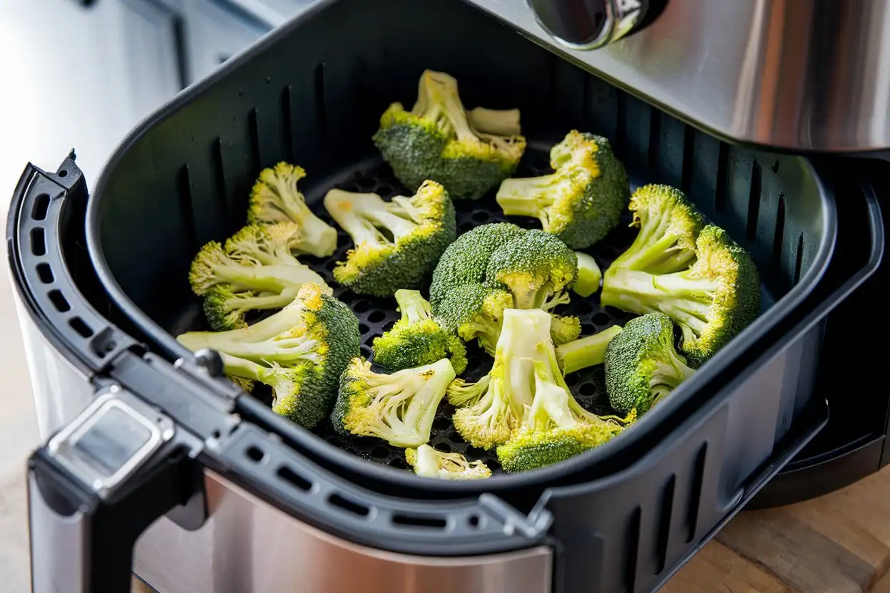 air fryer frozen broccoli