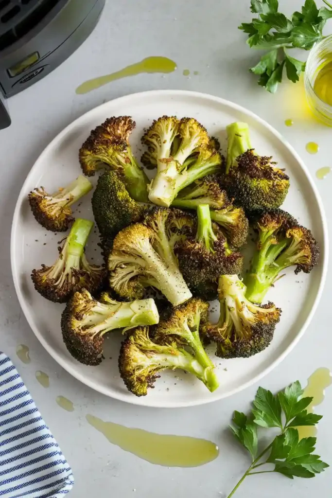 air fryer frozen broccoli