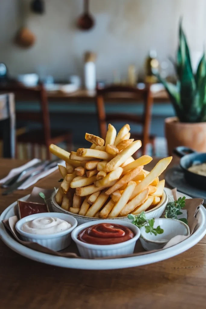 how to make frozen french fries in air fryer