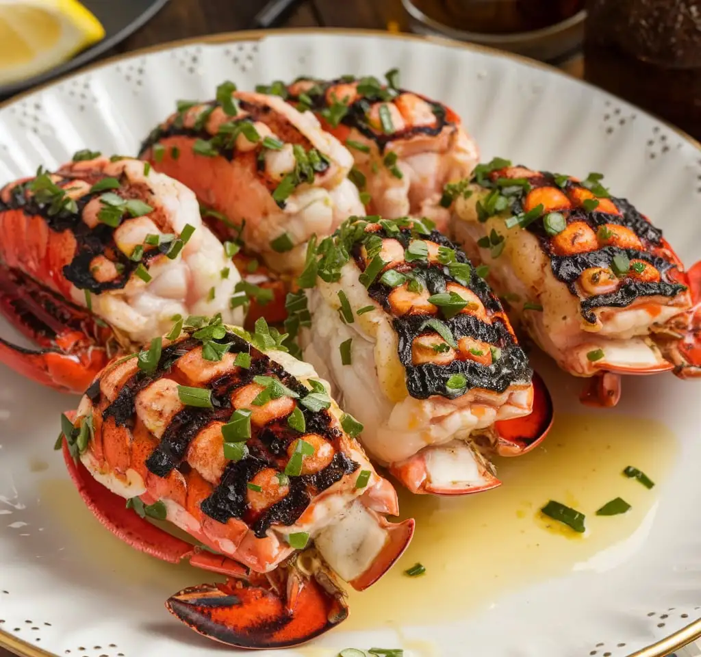 garlic butter lobster tails