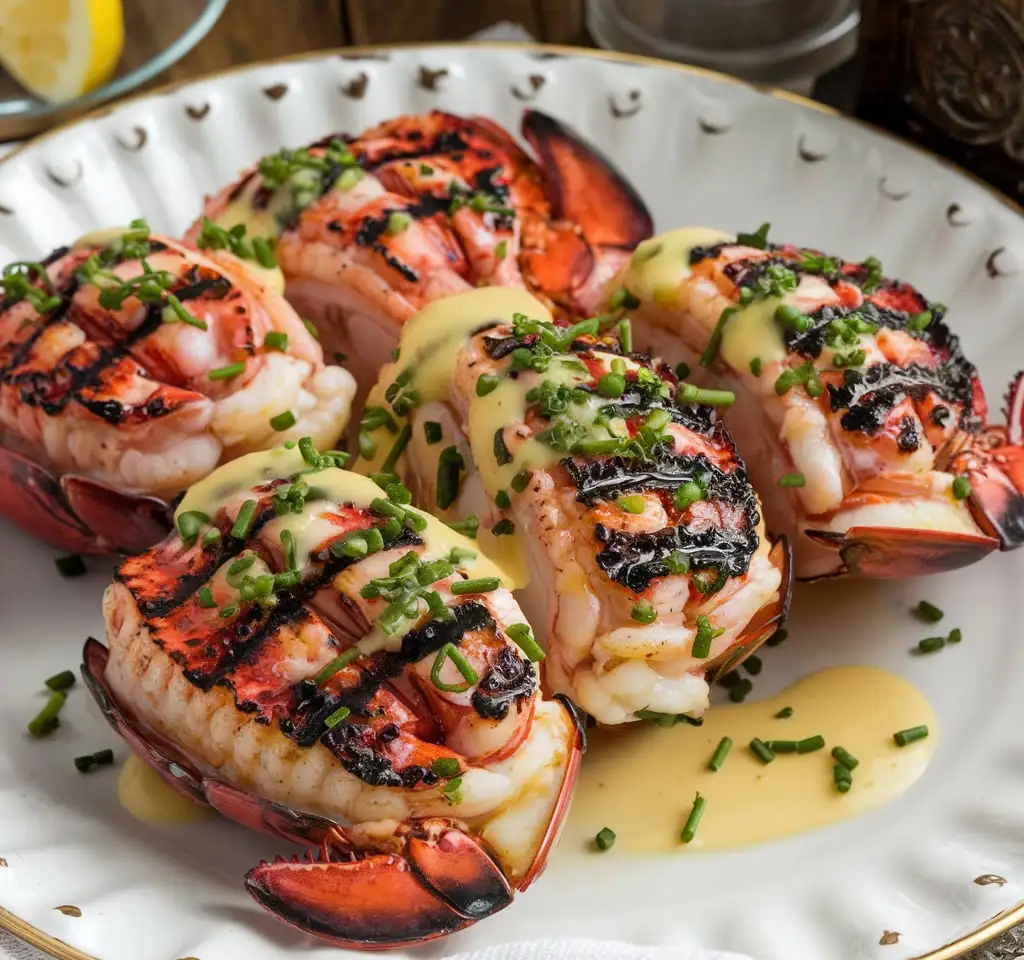 garlic butter lobster tails