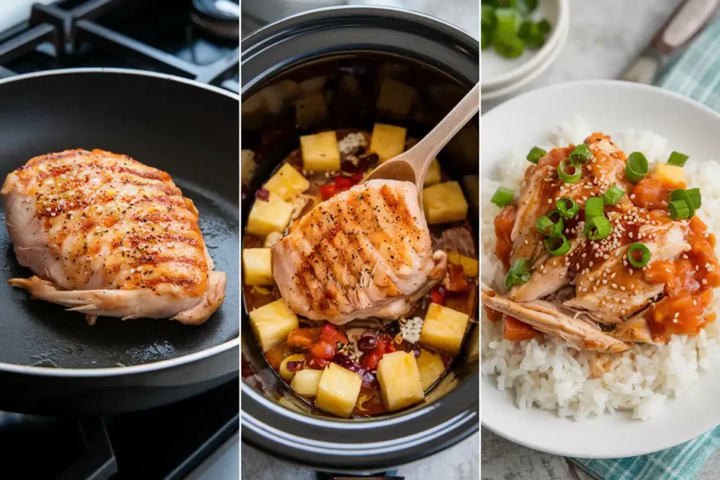 hawaiian chicken in crock pot