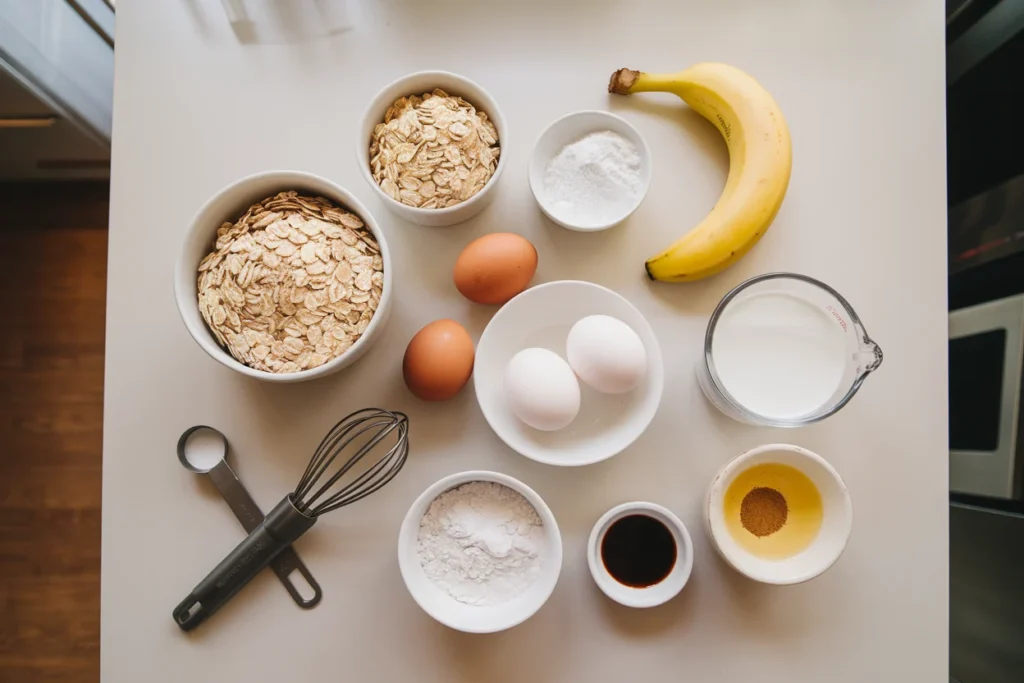 ingredients for protein pancakes