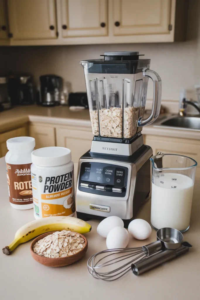 ingredients for protein pancakes