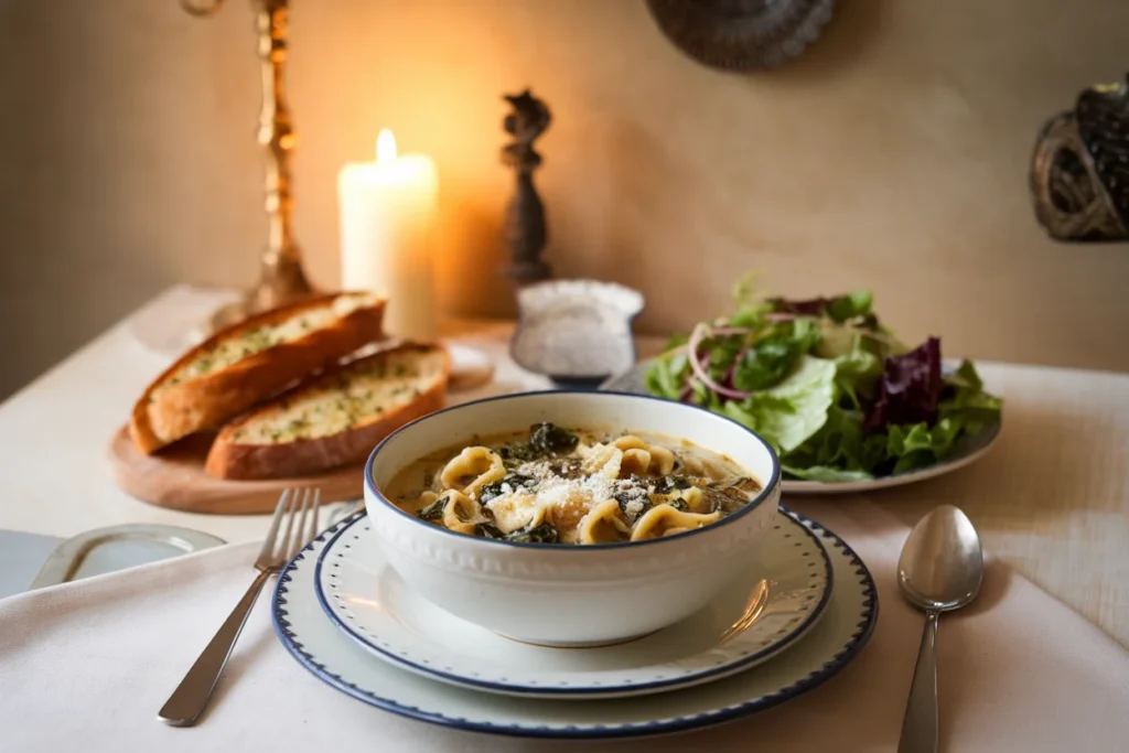 sausage spinach tortellini soup