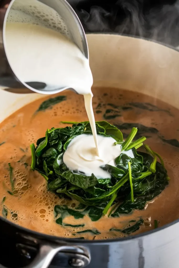 sausage spinach tortellini soup