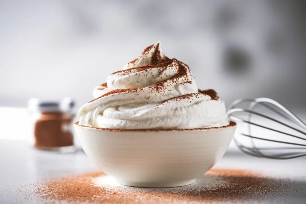 sugar free whipped cream