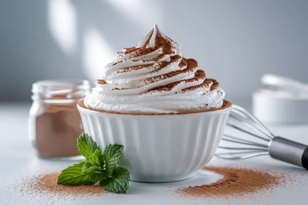 sugar free whipped cream