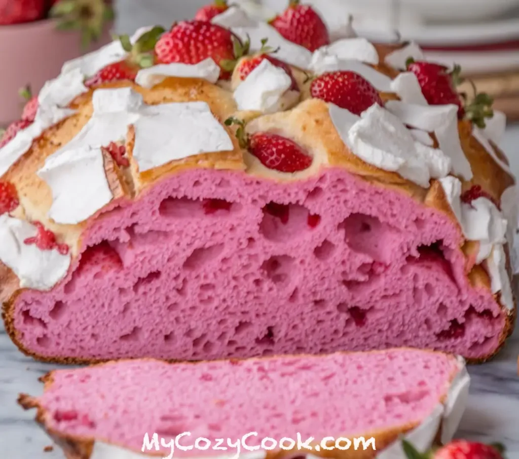 Sourdough Strawberry Bread