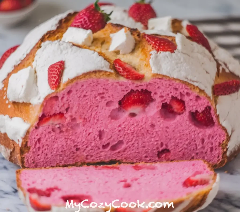 Sourdough Strawberry Bread