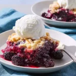 Delicious Fresh Blackberry Cobbler