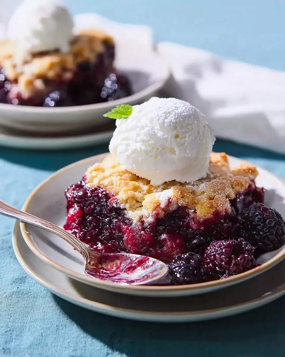 Blackberry Cobbler