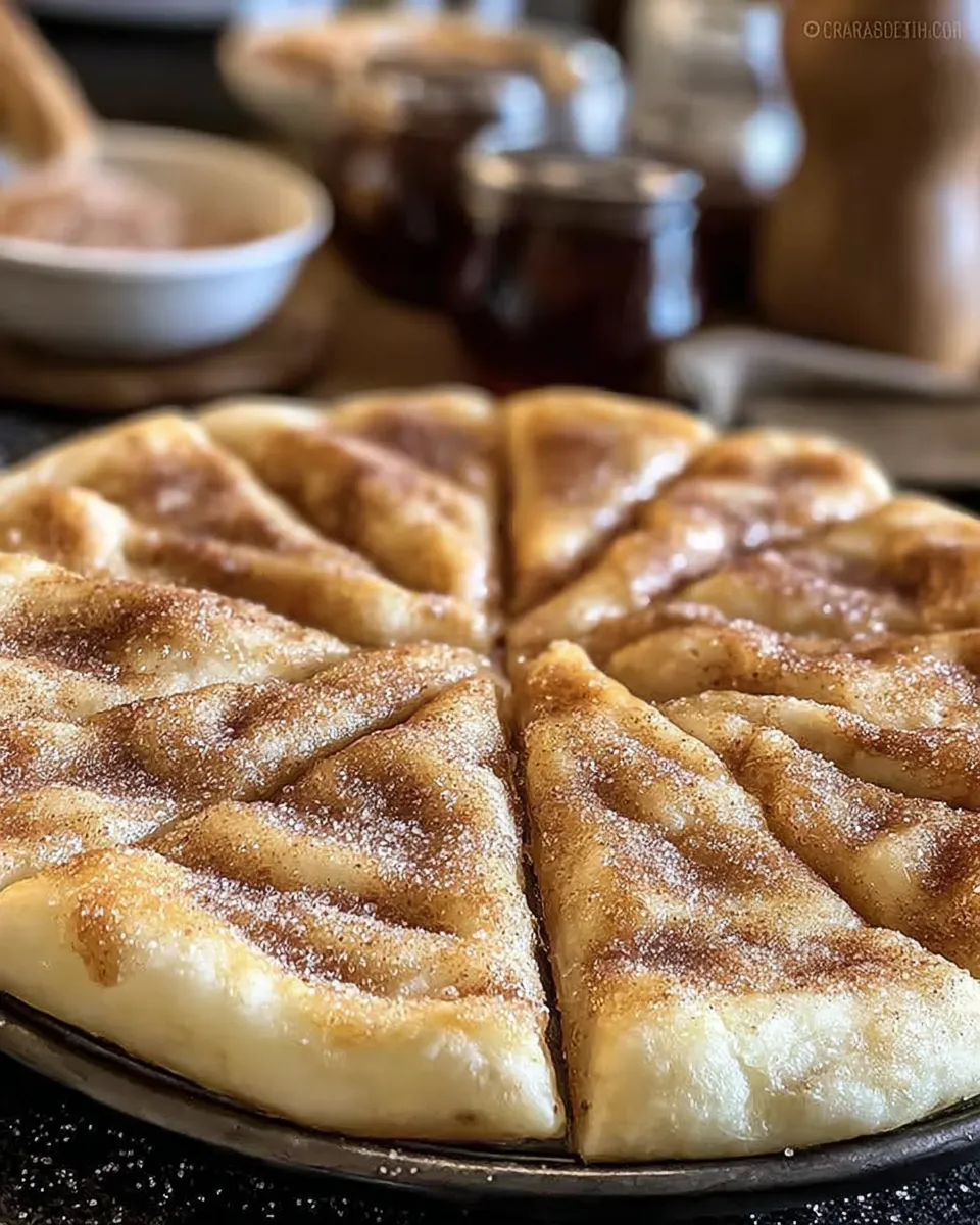 Cinnamon Sugar Pizza