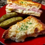 Classic Croque Monsieur on a Plate