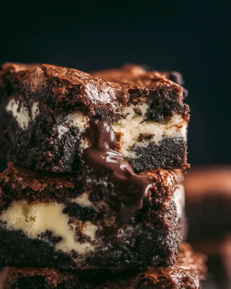 Delicious Cookies and Cream Brownies Ready to Serve