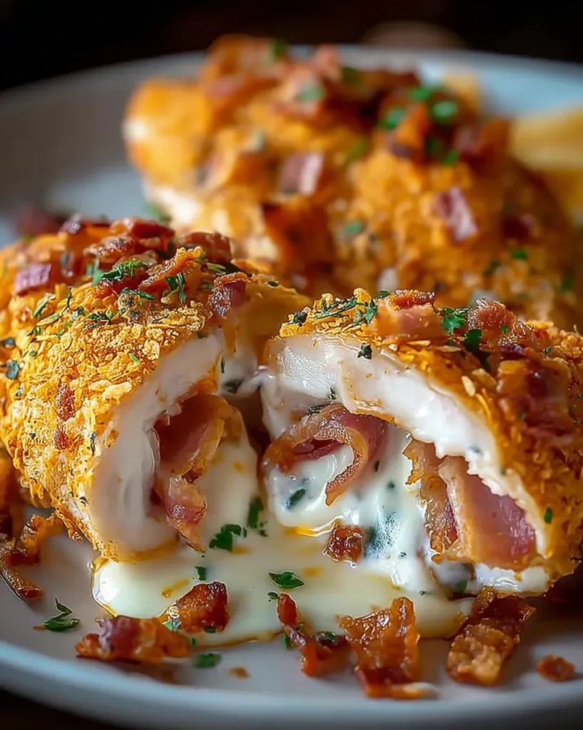 Cream Cheese and Bacon Stuffed Doritos Chicken Platter