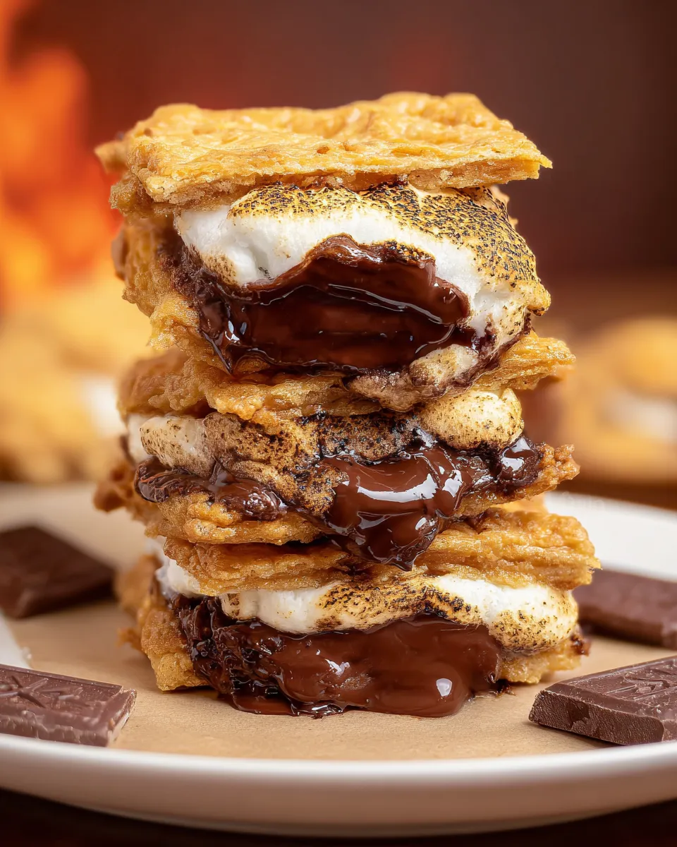 Decadent Deep-Fried S’mores – Heaven on a Plate