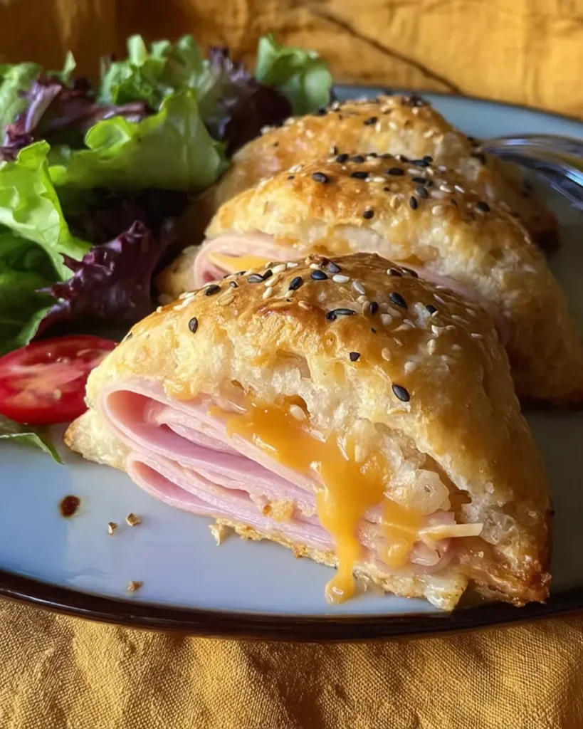 Delicious Easy Ham and Cheese Biscuits