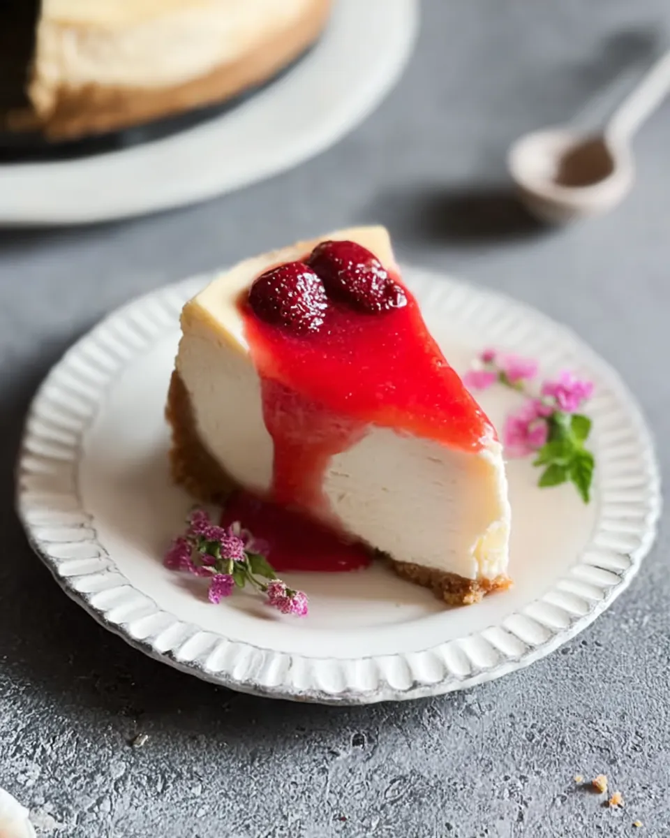 Decadent Gluten Free Cheesecake Slices